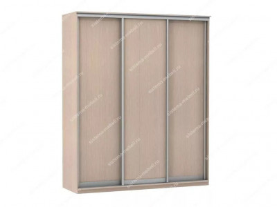 Шкаф купе Модерн 1776х600 3-х дверный 2-х секционный глухой ясень