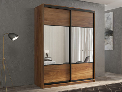 Шкаф-купе Кааппи 6 Кастелло Бренди 120х45х230 см