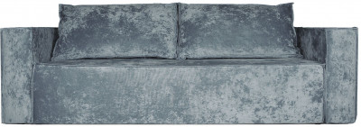 Диван-кровать Лофт Люкс Плюш, еврокнижка, независимый пружинный блок,140х195, серый