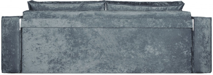 Диван-кровать Лофт Люкс Плюш, еврокнижка, независимый пружинный блок,140х195, серый