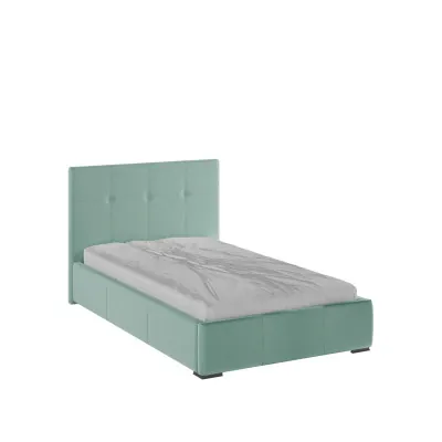 Рио Кровать интерьерная 120 мятный квадрат, ортопед