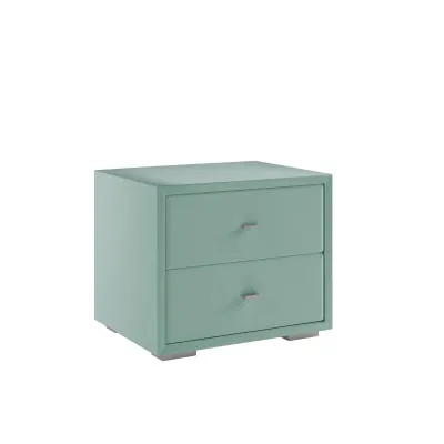 Тумба прикроватная интерьерная мятный