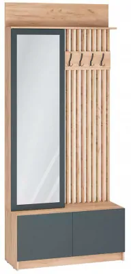 мс для прихожей Стоуби ВШ-1000 дуб крафт золотой/серый графит