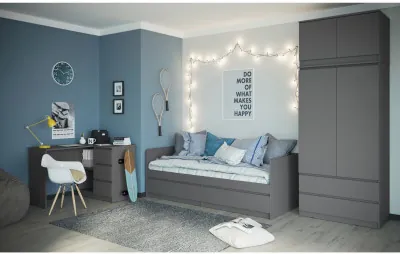 Модульная детская Челси, композиция 3 (Графит, Графит)