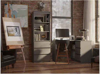 Модульная детская Челси, композиция 4 (Графит, Графит)