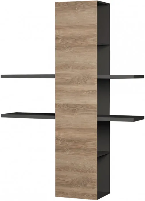 Модульная гостиная Альда, Черный/Дуб Велингтон