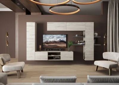 Модульная гостиная Альда, Сосна Касцина