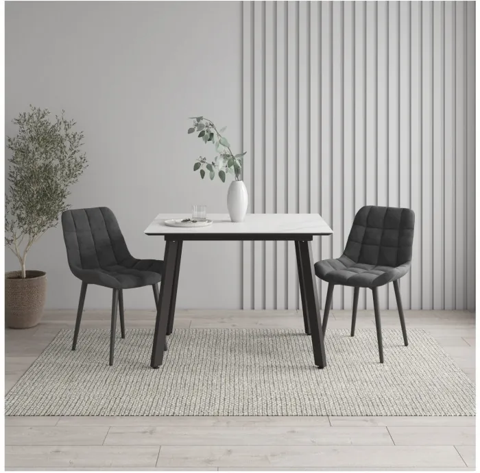 Стол обеденный Граф, Белый