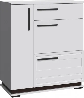 Модена Тумба МТ-32 белый/венге