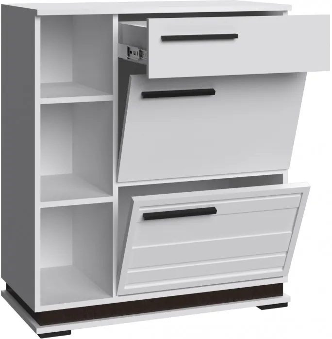 Модена Тумба МТ-32 белый/венге