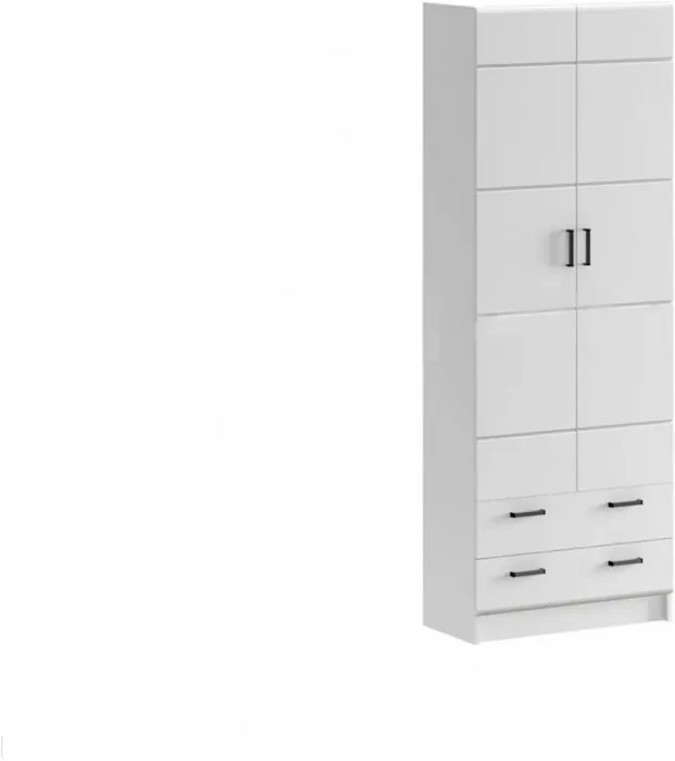 Модульная детская Вега NEW (Белый глянец, Белый)