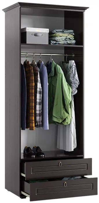 Модульная гостиная Престиж (Венге шоколад / Жемчуг)