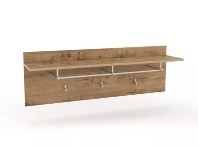 НМ 013.20-01 Вешалка Livorno /дуб бунратти