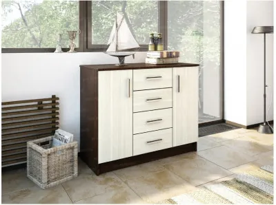 Комод К1000-2Д (Венге / лоредо)