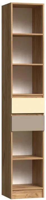 Модульная детская Челси Color, комплектация 1 (Слоновая кость/Глиняный серый/Дуб крафт)