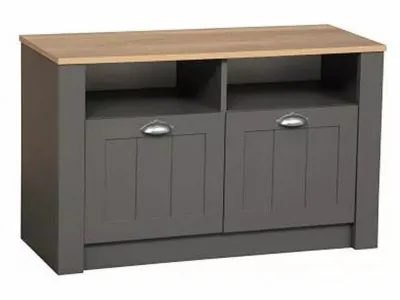 Тумба под обувь Прованс (Олмеко) 37.18 серый, склад