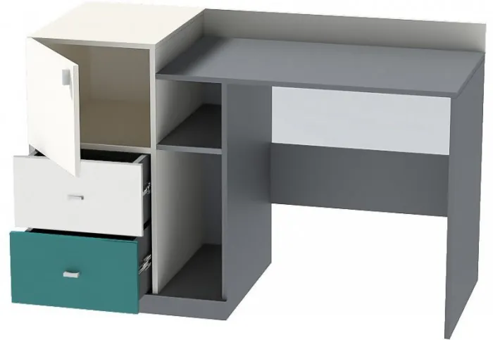 Модульная детская Клео набор 2 (Графит/Миндаль/Солнечный)