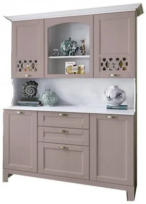 Буфет Милано (Белый, Шарли пинк)