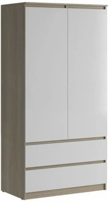 Модульная детская Челси, композиция 2 (Белый глянец, Белый)