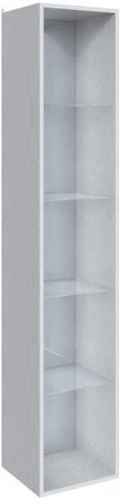 Набор мебели для гостиной "Мадрид", Белый/Графит серый