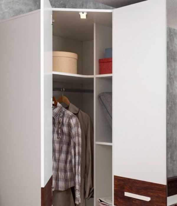 Шкаф угловой Норвуд 156