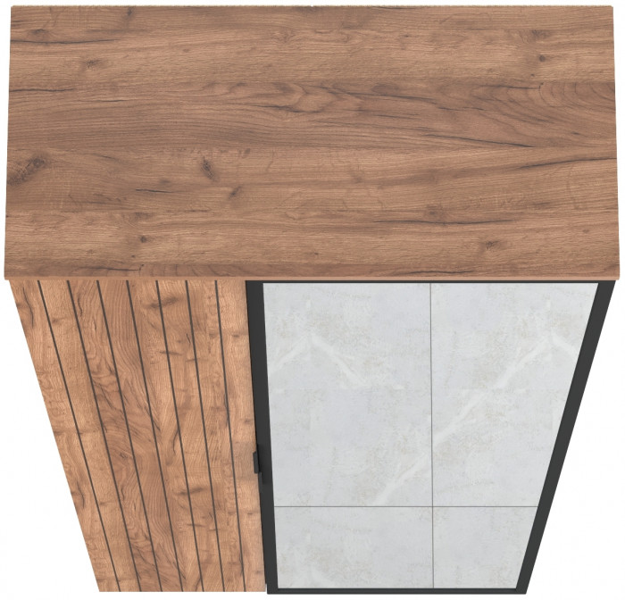 Гранд 13.226 Шкаф, дуб крафт табачный