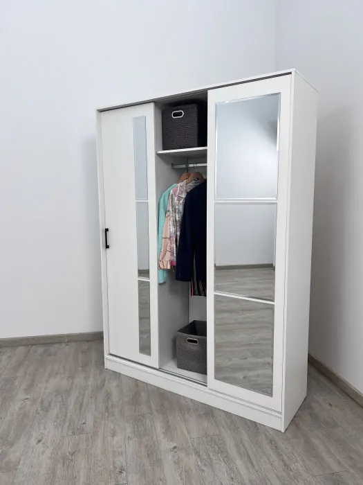 Шкаф-купе Стиль-2 1600, Дуб крафт золотой/Кашемир