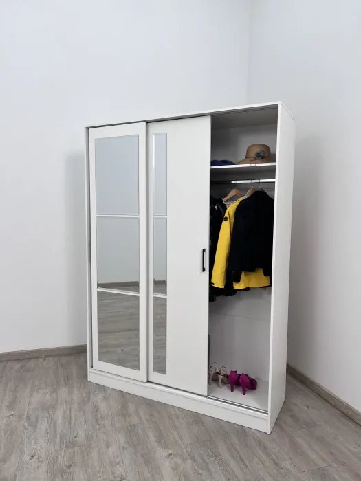 Шкаф-купе Стиль-2 1600, Дуб крафт золотой/Кашемир