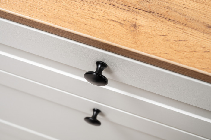 Остин 16.121 Тумба для обуви + 15.12 Вешалка, белый шагрень/дуб крафт золотой