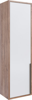 Малави Шкаф навесной закрытый МШЗ дуб крафт табачный/белый глянец