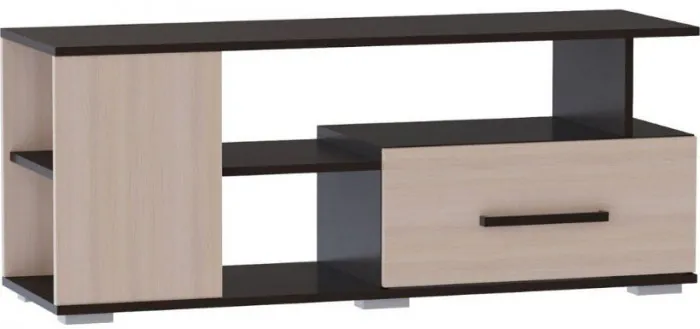 Тумба ТВ Парус-4 венге/дуб молочный