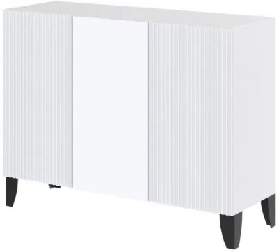 Сириния Комод белый/белый снег