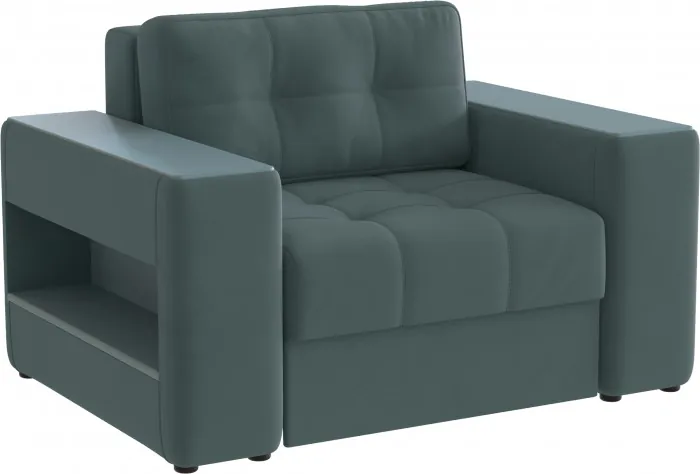 Кресло-кровать "Доро", Серый/МДФ бриз