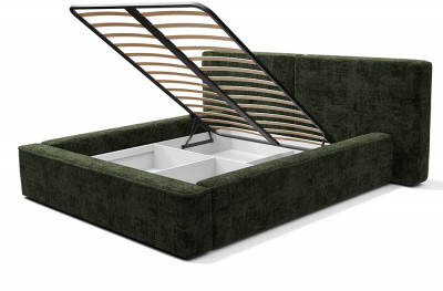 Кровать с подъемным механизмом Релакс КР-14 (1,4м), Зеленый изумруд