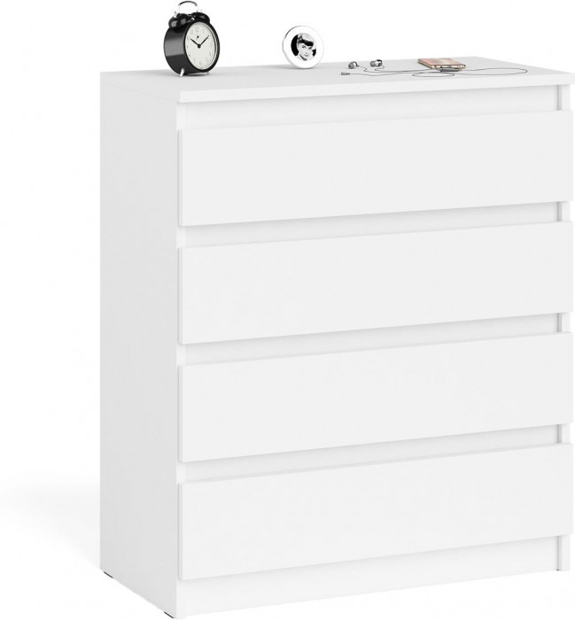 Мори Комод МК800.4, цвет белый, ШхГхВ 80,4х41х94 см.