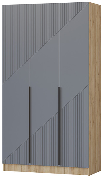 Шкаф Авис 1,2, Крафт золотой/Графит