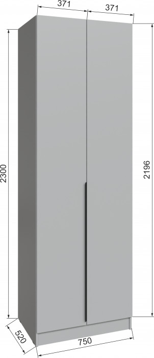 Набор мебели для гостиной "Мадрид", Камень серый