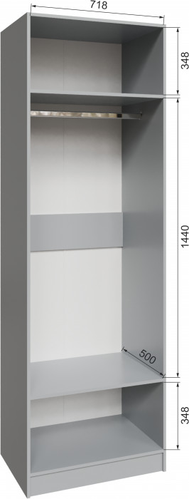 Набор мебели для гостиной "Мадрид", Камень серый