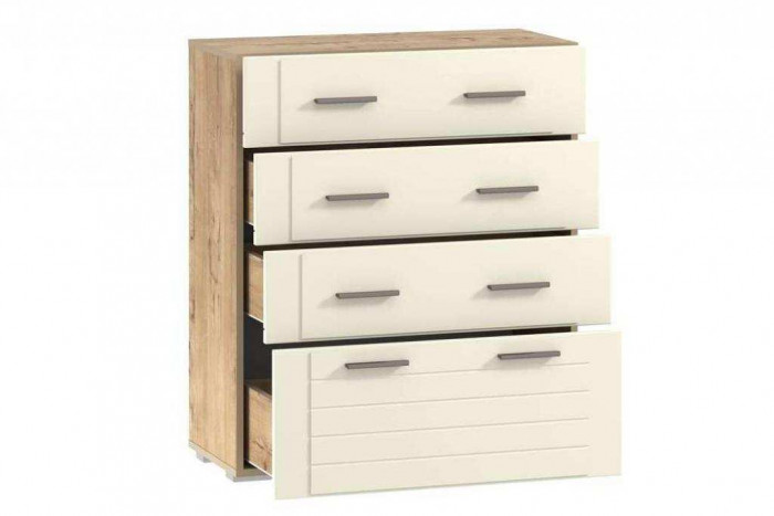 Спальня Livorno 1 дуб бунратти / софт панакота