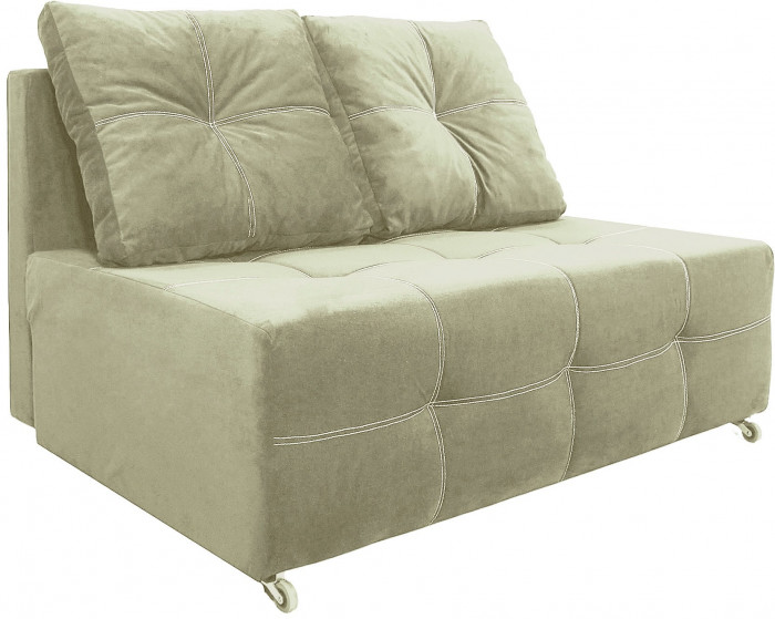 Диван аккордеон Марс Мини велюр бежевый 160