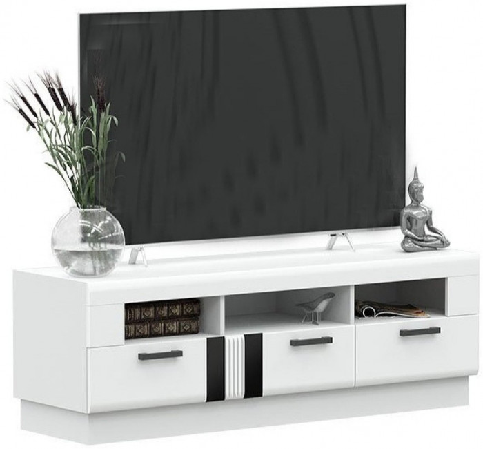 Модульная гостиная Магнолия (Белый глянец)