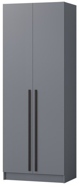 Шкаф Бастион ЛДСП 0,8 (Крафт золотой / Белый древесный)