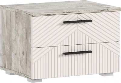 Сильвия Тумбы прикроватные 2шт, Кашемир/Дуб Юкон