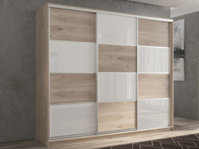 Шкаф-купе Кааппи 14 Кастелло Серый 180х60х230 см