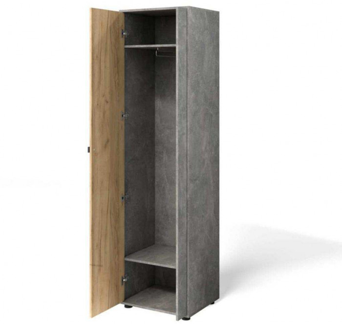 Прихожая мини-лайт компл. 6 дуб крафт/ателье