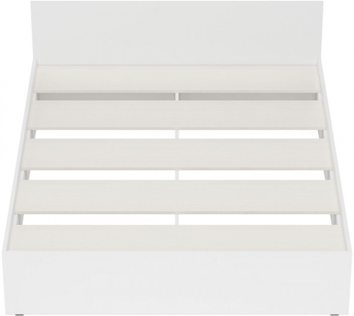 Стандарт Кровать 1600, цвет белый, ШхГхВ 163,5х203,5х70 см., сп.м. 1600х2000 мм., без матраса, основание есть