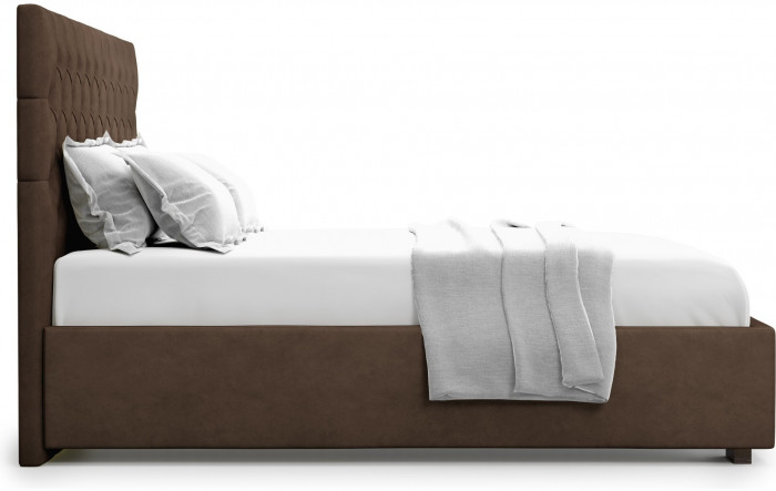 Кровать Nemi 160 с подъемным механизмом, Velutto 23