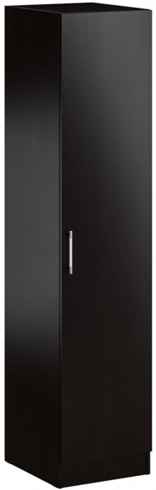 Спальня Стандарт 4-1800, венге/фасады ТВ тумбы МДФ чёрный глянец