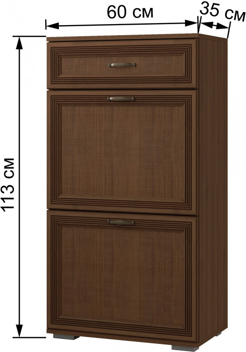 Ливорно Обувница ЛО-30 орех донской