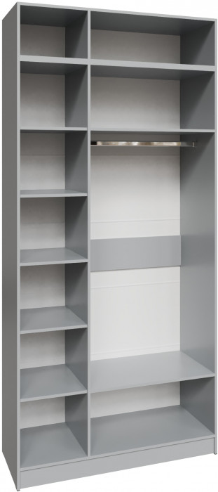 Набор мебели для прихожей "Мадрид", Серый камень